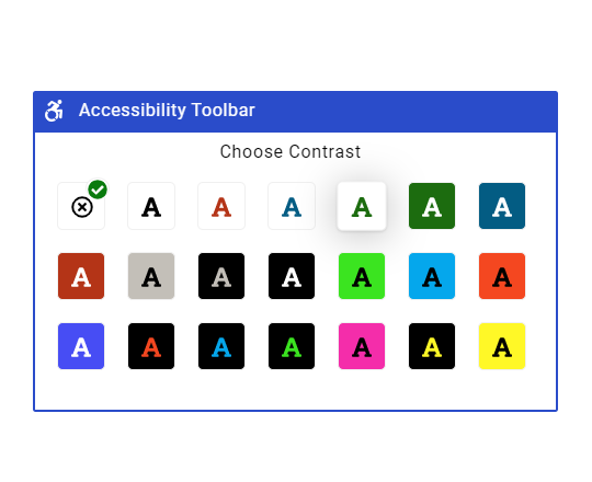 Color Contrast Section