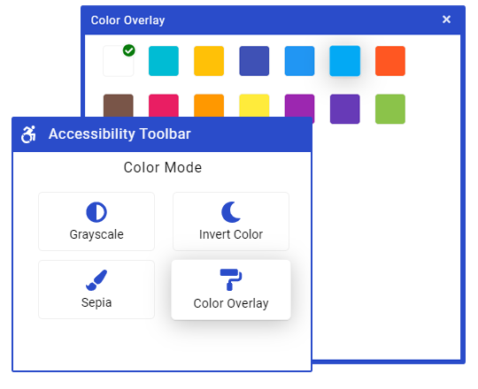 Screen Setting Section